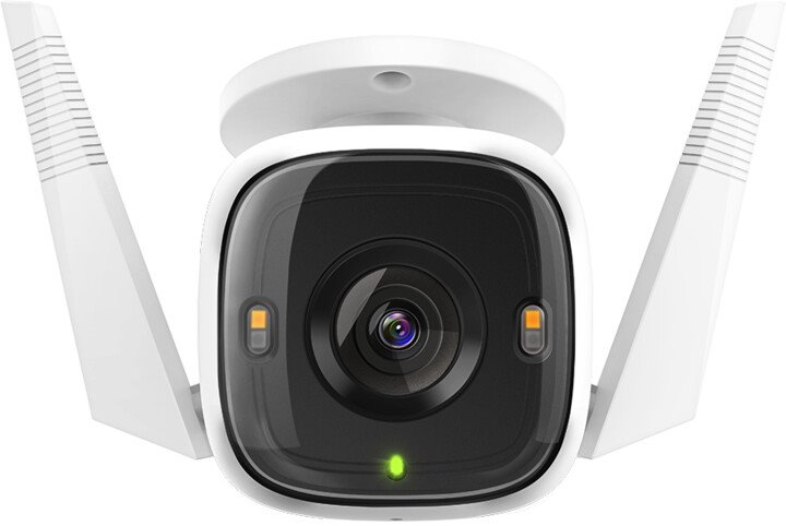 Outdoor Security Wi-Fi Camera SPEC: 2K (2560x1440), 2.4 GHz, 2T2R, 2 × External Antennas, 1 × Ethernet Port FEATURE: M