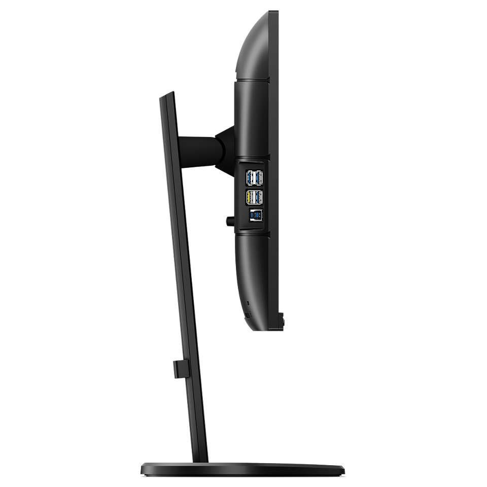 PHILIPS 240B9/00 24" IPS LED 1920x1200 50 000 000:1 4ms 300cd DP HDMI USB repro černý