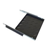 Police děrovaná, 1U, s výsuvem 600mm