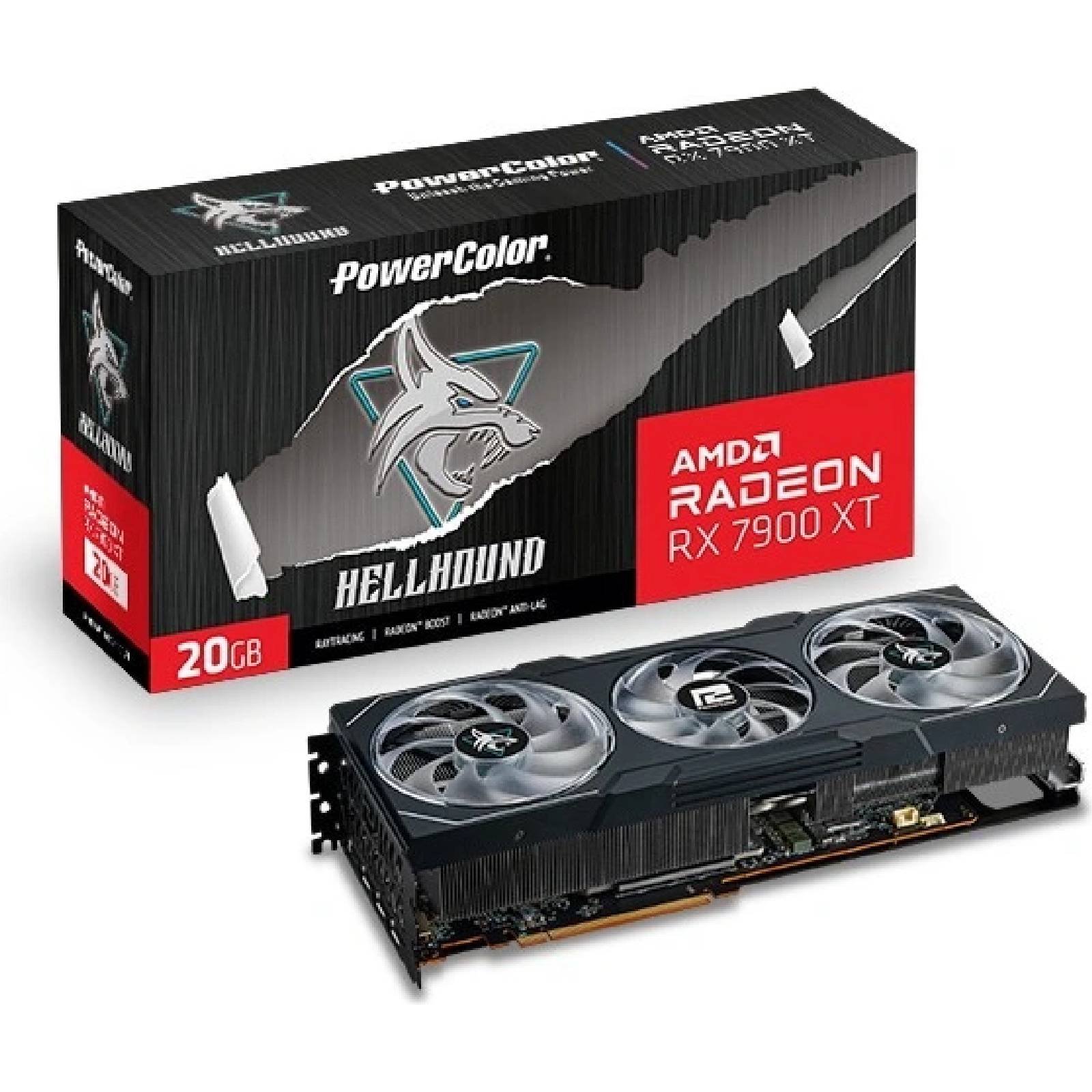 PowerColor TUL Hellhound AMD Radeon RX 7900 XT 20GB GDDR6