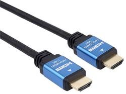 PremiumCord 4K HDMI 2.0b High Speed + Ethernet kabel, zlacené HQ konektory, 0,5m