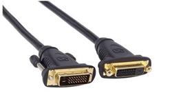 PremiumCord DVI-D prodlužovací kabel,dual-link,DVI(24+1),MF, 2m