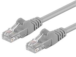 PremiumCord Patch kabel UTP RJ45-RJ45 level 5e 0.25m šedá