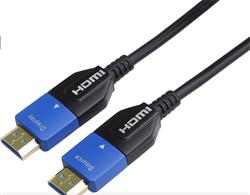 PremiumCord Ultra High Speed HDMI 2.1 optický kabel 8K@60Hz 4K@120Hz 30m zlacený