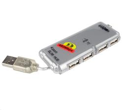 PremiumCord USB 2.0 HUB 4-portový bez napájení