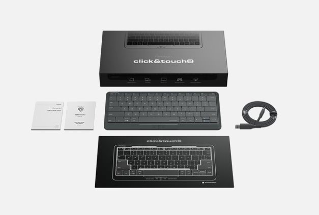 PRESTIGIO Click&Touch 2nd gen. ( dotyková klávesnice )