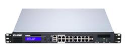 QNAP 1G switch QGD-1600-8G: 16x 1G port RJ-45 PoE (14x RJ-45 a 2x kombinované SFP+ / RJ-45)