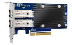 QNAP QXG-10G2SF-X710 - Dvouportová síťová rozšiřující karta SFP+ 10GbE; nízkoprofilové provedení; PCIe Gen3 x8