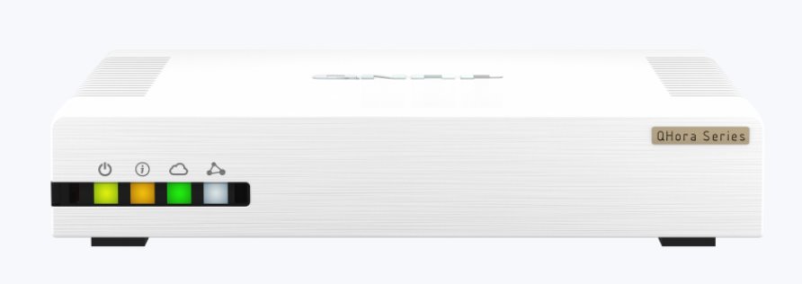 QNAP SD-WAN router QHora-321 (4 cores, 4GB DDR4, 6 x 2,5GbE)