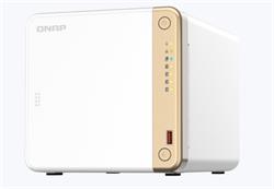 QNAP TS-462-4G (2core 2,9GHz, 4GB RAM, 4x SATA, 2x M.2 NVMe, 1x PCIe, 1x HDMI 4K, 1x 2,5GbE, 4x USB)
