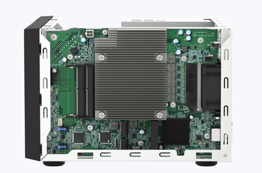 QNAP TVS-h874X-i9-64G (16core (i9), ZFS, 64GB RAM, 8x SATA, 2x M.2 NVMe, 2x PCIe, 2x2,5GbE, 2x10GbE)