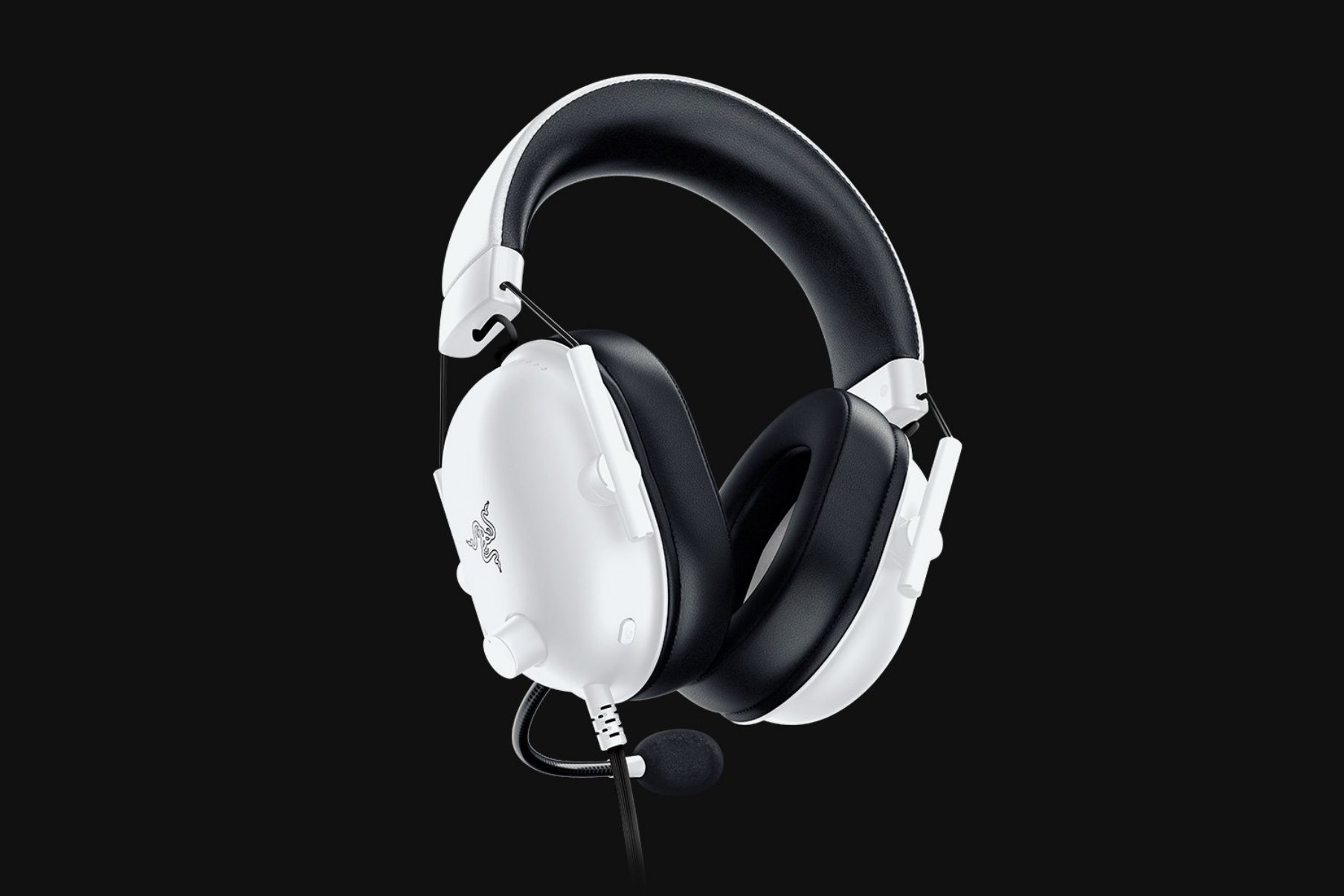 RAZER herní headset Blackshark V2 X - White, 3.5 jack