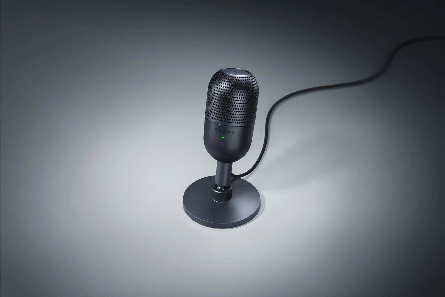 RAZER herní mikrofón Seiren V3 Mini - Black, Ultra-compact Streaming microphone