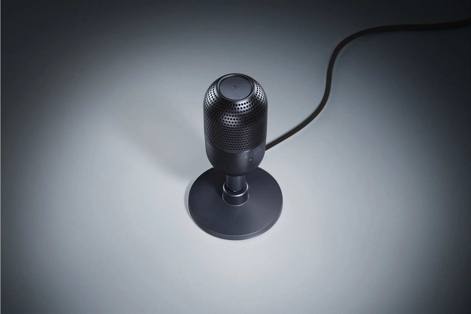 RAZER herní mikrofón Seiren V3 Mini - Black, Ultra-compact Streaming microphone