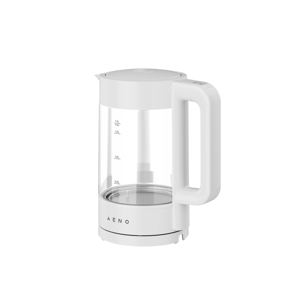 Rychlovarná konvice EK5 - 1,7l, 1850-2200W, Skleněná/bílá