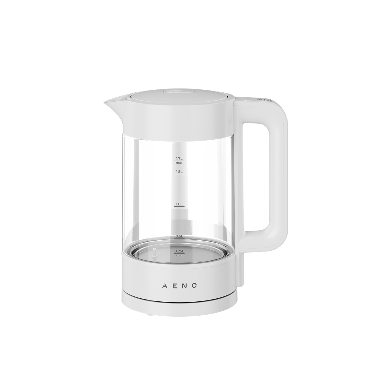 Rychlovarná konvice EK5 - 1,7l, 1850-2200W, Skleněná/bílá
