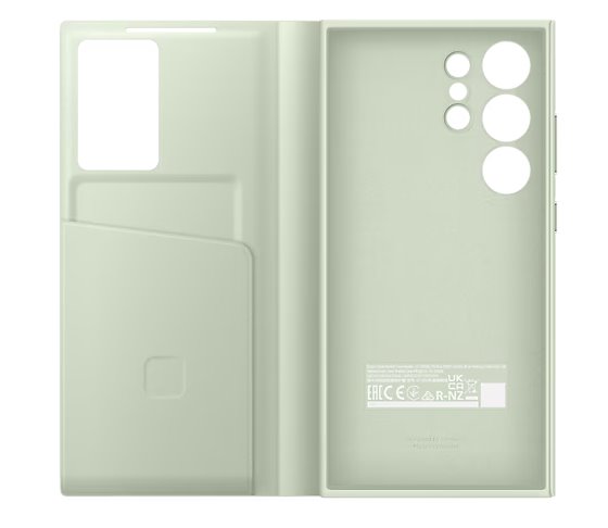 Samsung Flipové pouzdro SMART VIEW pro S24 ULTRA, světle zelené