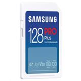 Samsung paměťová karta 128GB PRO Plus SDXC CL10 U3 V30 (č/z: až 180/až 130MB/s)