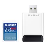 Samsung paměťová karta 256GB PRO Plus micro SDXC CL10 U3 (č/z: až 180/až 130MB/s) + USB adaptér