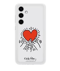 Samsung Průhledný kryt FLIPSUIT pro S24+, bílý