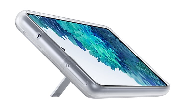 Samsung Průhledný zadní kryt se stojanem pro Galaxy S20 FE