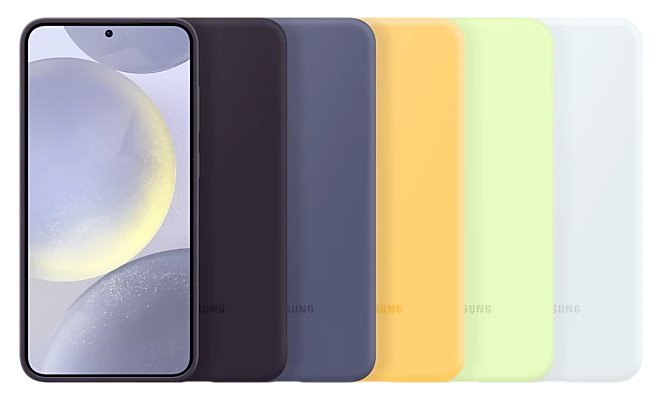 Samsung Silikonový zadní kryt S24+, limetkový