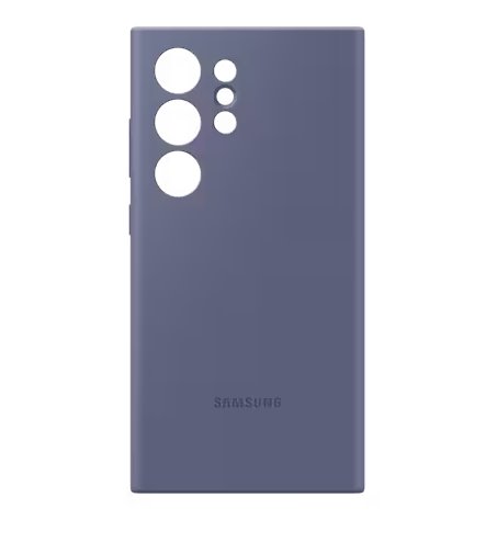 Samsung Silikonový zadní kryt S24 ULTRA, fialový