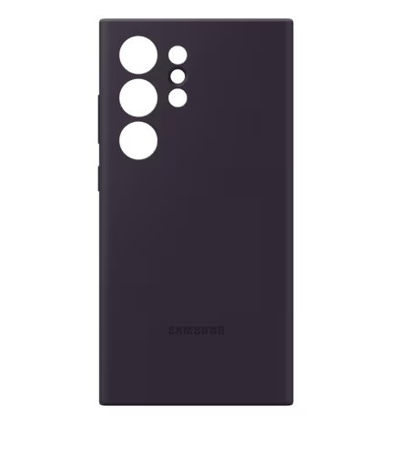 Samsung Silikonový zadní kryt S24 ULTRA, tmavě fialový