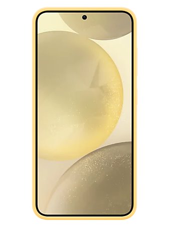 Samsung Silikonový zadní kryt S24, žlutý