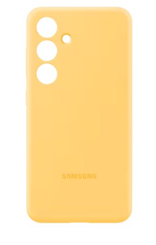 Samsung Silikonový zadní kryt S24, žlutý