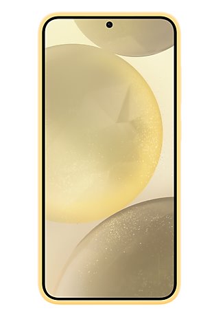 Samsung Silikonový zadní kryt S24+, žlutý