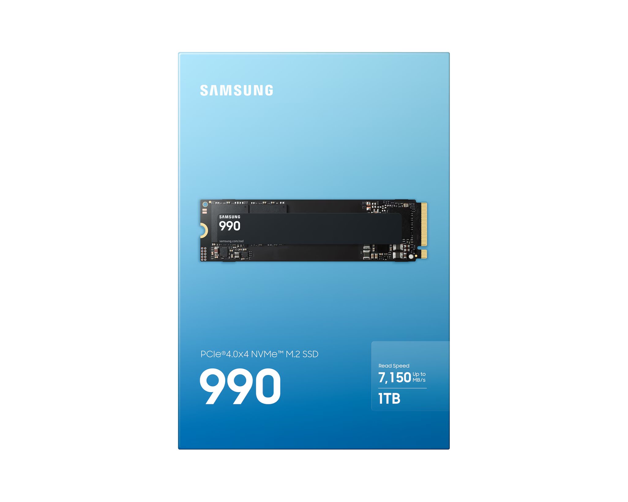 Samsung SSD 1TB 990 PCIe 4.0 NVMe M.2 (č/z: 7150/6450MB/s)