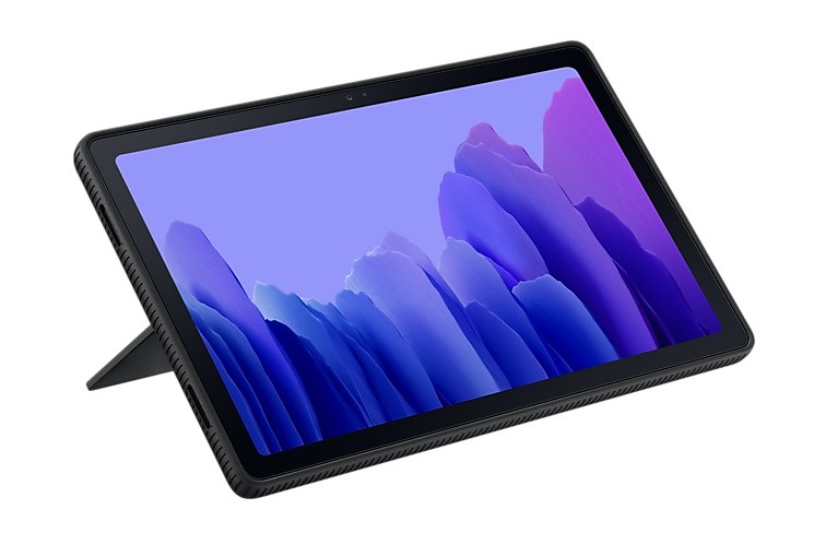 Samsung Tvrzený ochranný zadní kryt se stojánkem pro Tab A7, šedý