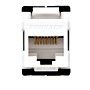 Schrack Keystone modul RJ45 nestíněěný,Cat.6 de-embedded,samozář.,SFA