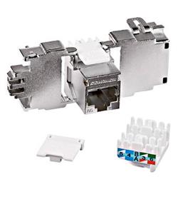 Schrack Keystone modul RJ45 stíněný, 10Gb, třída EA, SFA