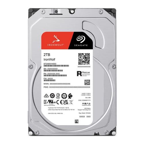 Seagate IronWolf™ 2TB 3.5" SATA 5400RPM
