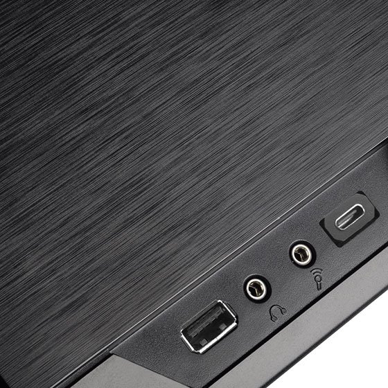 SilverStone Grandia GD09B černá, HTPC/Desktop, ATX