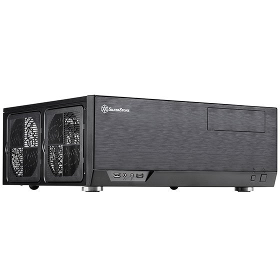 SilverStone Grandia GD09B černá, HTPC/Desktop, ATX