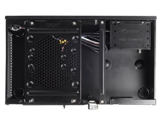 SilverStone ML05, Mini-ITX, SFX, 2.5" HDD/SSD,černá