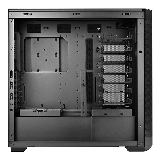 SilverStone SETA H2, Full Tower skříň, až E-ATX/SSI-EEB, podpora až 12x 3,5"/15x 2,5" disků, ocel, černá