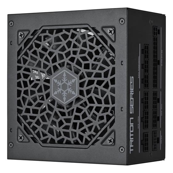 SilverStone Triton TR850R-GM, ATX 3.1, modulární, Cybenetics Gold, 850W, černý