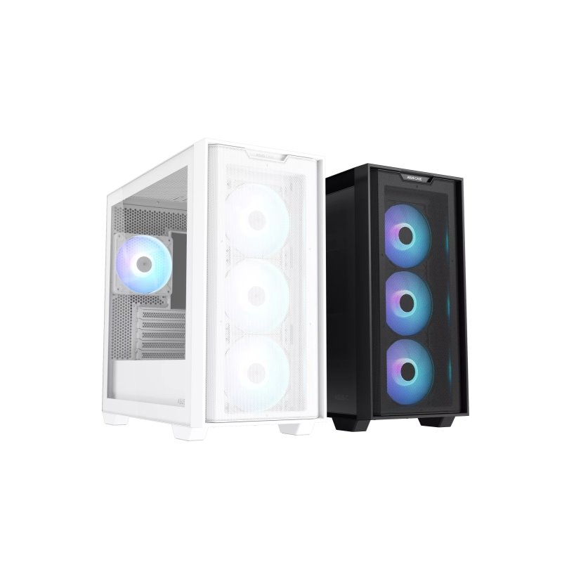 Skříň ASUS A21 PLUS TG ARGB White