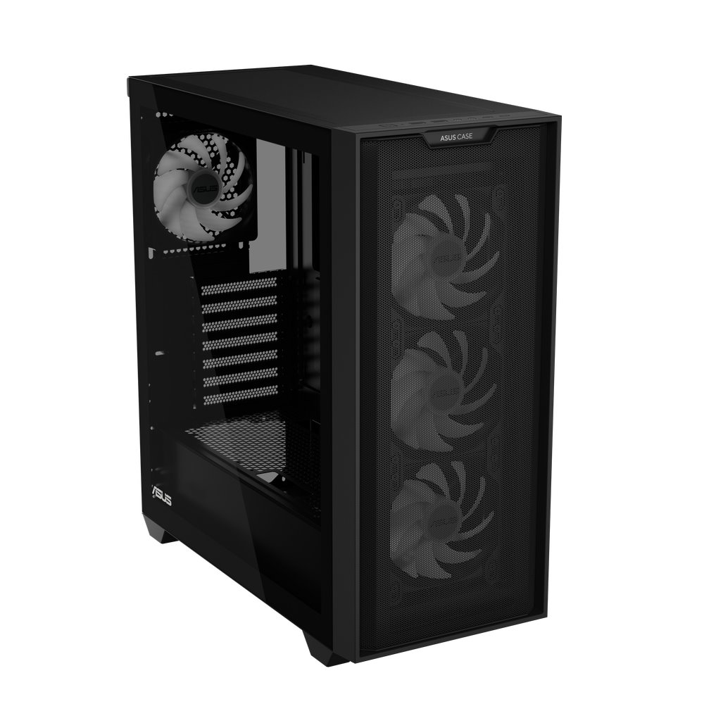 Skříň ASUS AP33 PLUS TG ARGB, Black