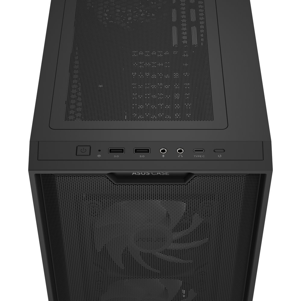 Skříň ASUS AP33 PLUS TG ARGB, Black