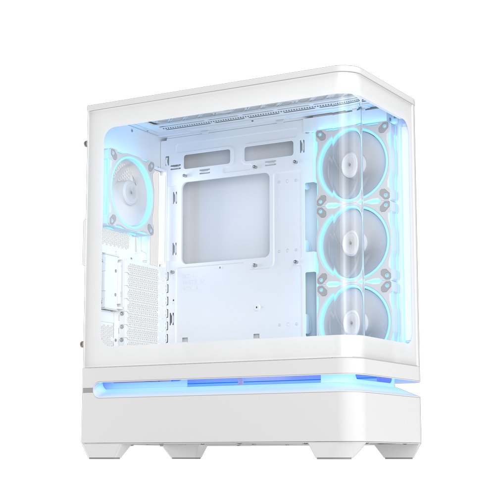 Skříň ASUS Prime AP304 TG ARGB, White