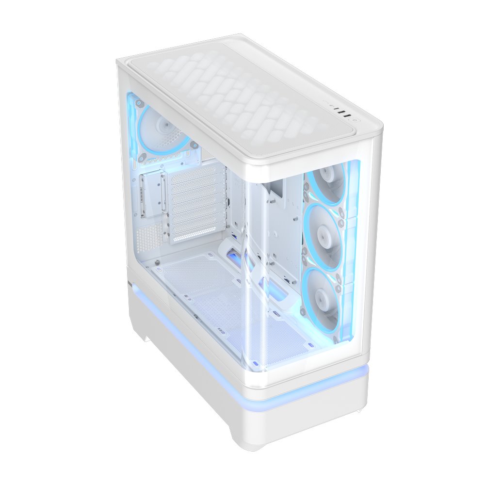 Skříň ASUS Prime AP304 TG ARGB, White