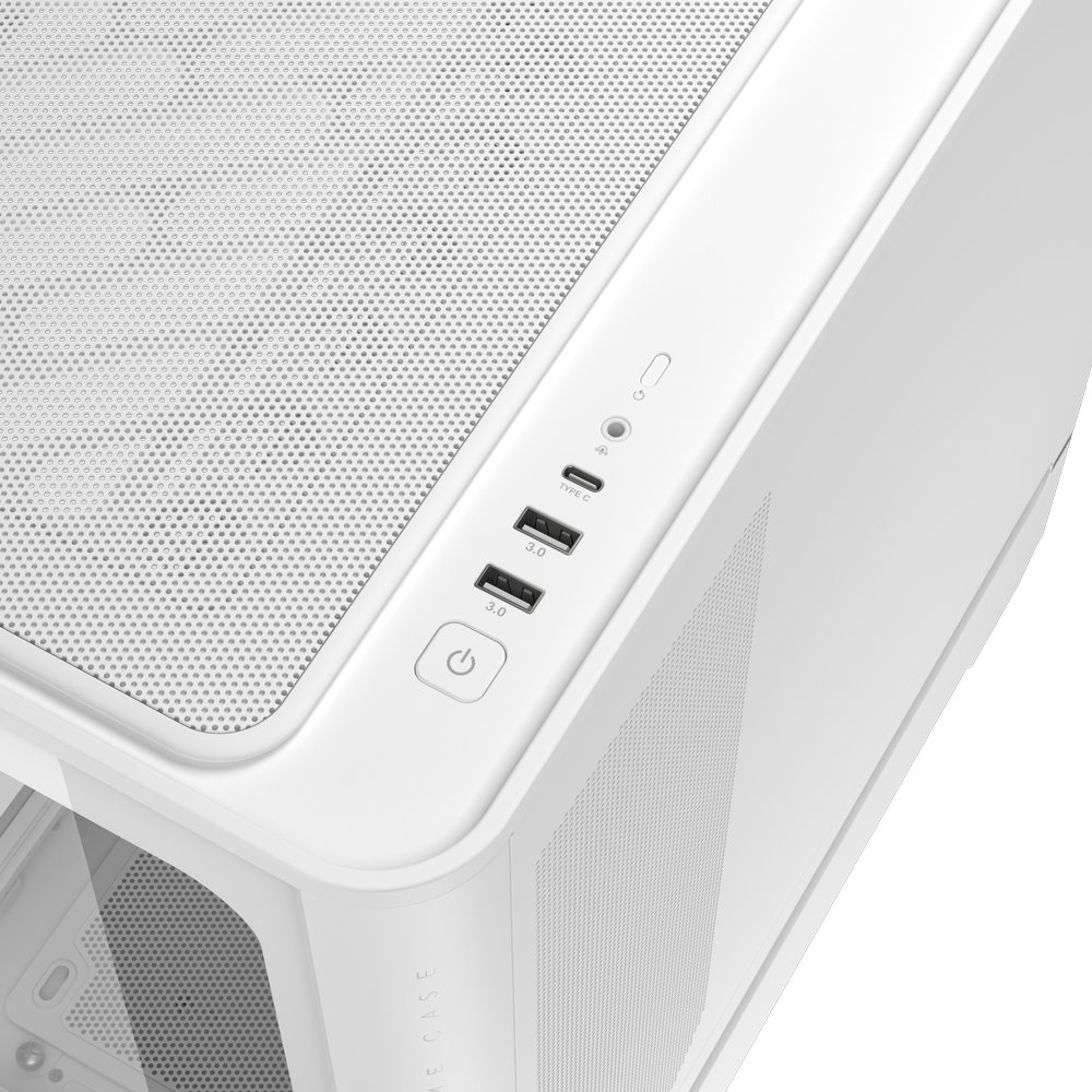 Skříň ASUS Prime AP304 TG ARGB, White