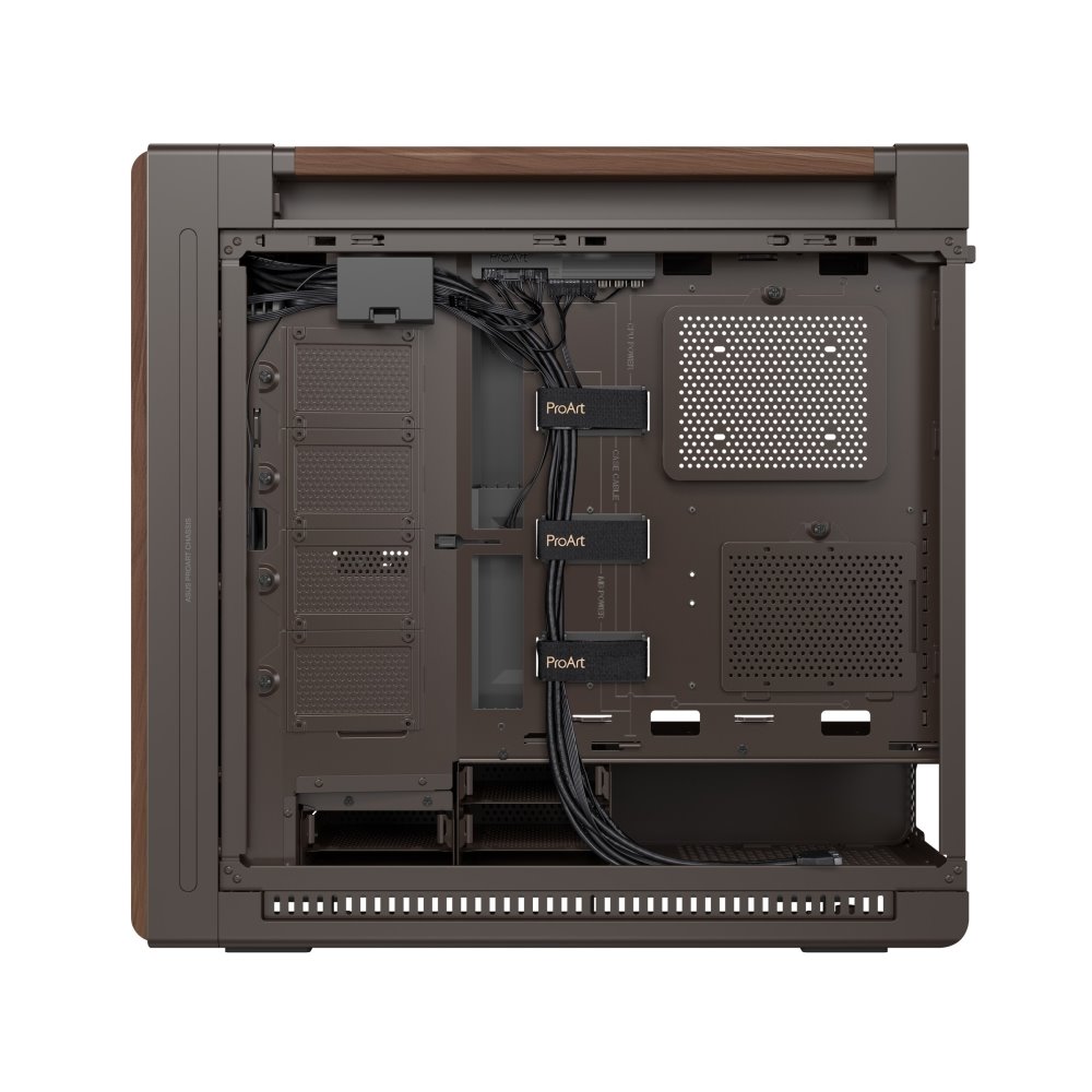 Skříň ASUS ProArt PA602 Walnut Wood Metal PWM Retro Brown