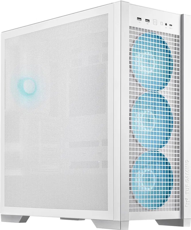 Skříň ASUS TUF Gaming GT302 TG ARGB White