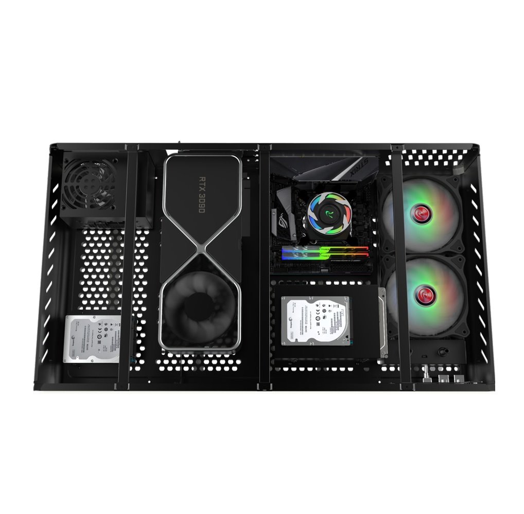 Skříň Raijintek PAN SLIM Black